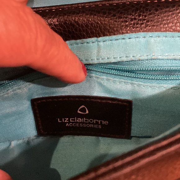 Liz Claiborne Y2K Black Baguette Bag π - Picture 6 of 7